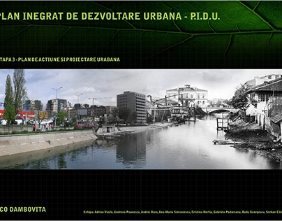 Improvement of river Dambovita along Bucharest