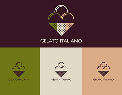 Logo lody włoskie