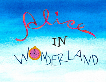 ALICE IN WONDERLAND cover book