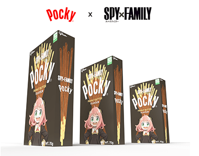 SpyFamily X Pocky [packaging]