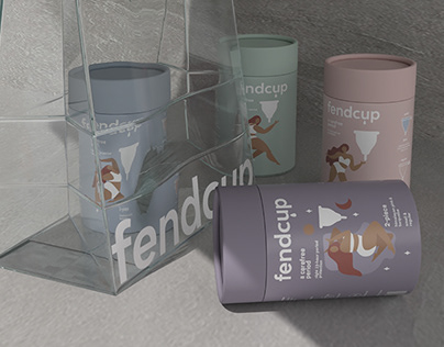 Branding l Fendcup Menstrual Cup - Soft Reusable Period