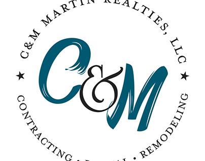 C&M Martin Realties Logo Design