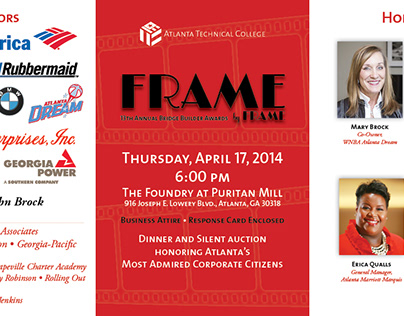 FRAME by FRAME - fundraiser event
