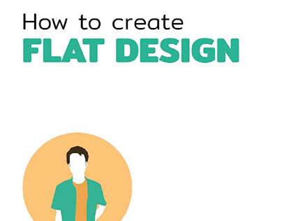 How to create flat design