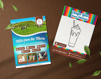 Farm business Marketing and promotion flyer design