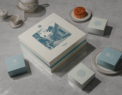 Metropole Moon Cake Box Design Proposal - Animation