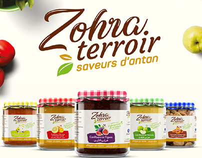 Logo and packaging design - Zohra Terroir