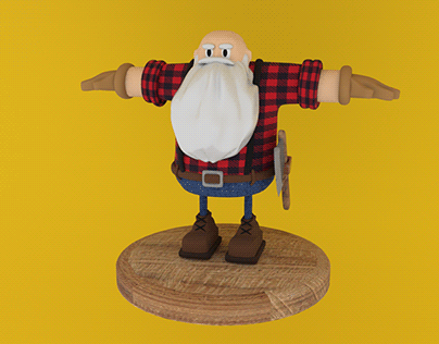 Character Modeling: Lumberjack
