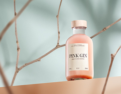 ELY Cocktail | Pink gin: product photoshoot