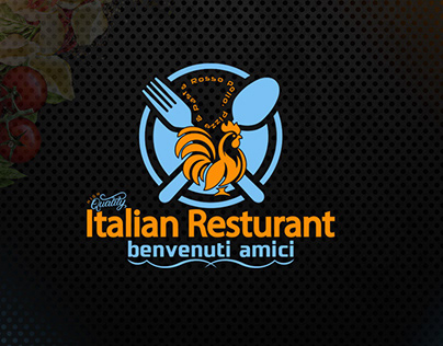 "Italian Restaurant" logo Design