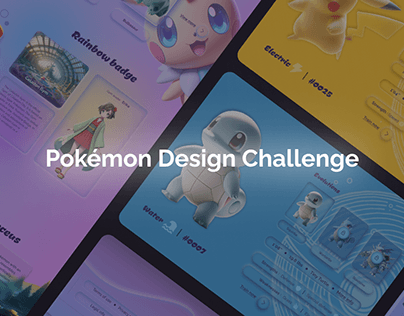 Pokémon themed homepage