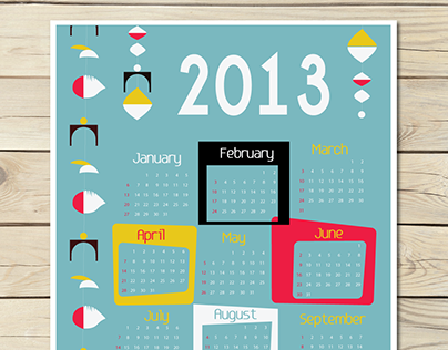 Calendars for 2013 (50's Hanging)