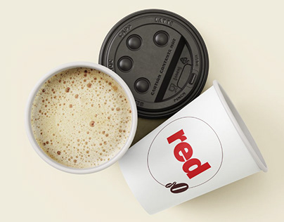 Logo design (Coffee brand - Red)