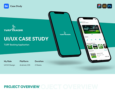 Turf Tracer - Turf Booking App UX UI Case Study