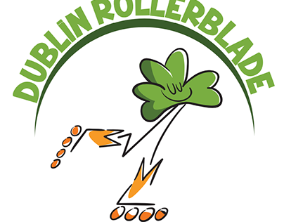 Dublin Rollerblade Logo design