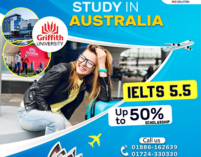 Griffith University Admission Poster