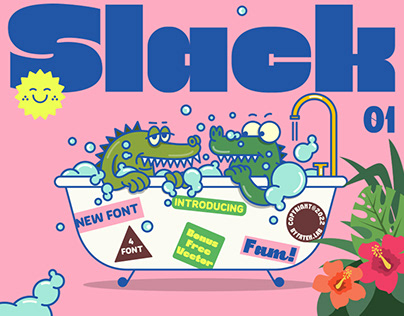 Slack 01 Cheerful Font