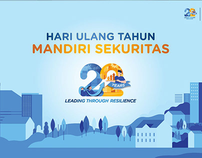 Project thumbnail - 22Years Mandiri Sekuritas | Leading Through Resilience