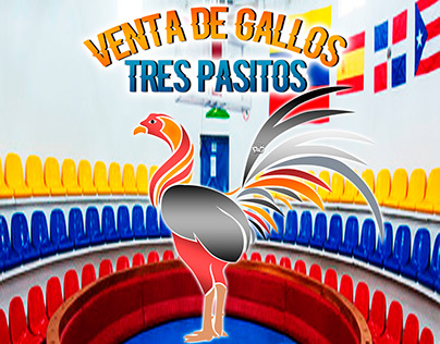 Logo Y Portada Para Facebook Venta De Gallos 3 Pasitos