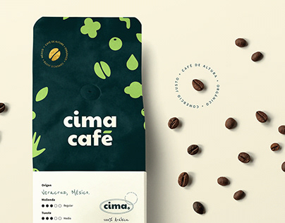 Cima Café Branding