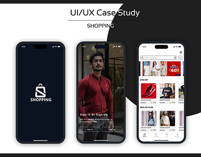 UI/UX Case Study - Shoping App
