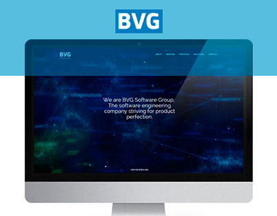 Official website for BVG software group