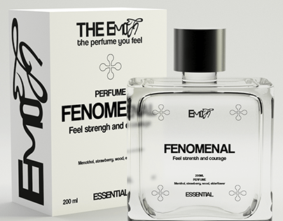 The EMOTI perfume branding | Фирменный стиль