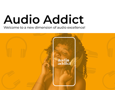 Project thumbnail - Audio Addict | Brand design & App Design