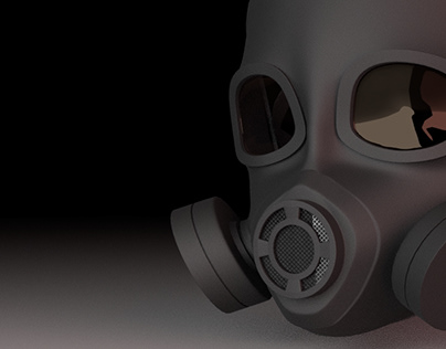 GENERIC BREATHABLE GAS MASK (3D MODEL)