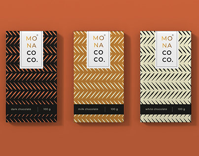 MonaCoco Cocolate Packaging Design