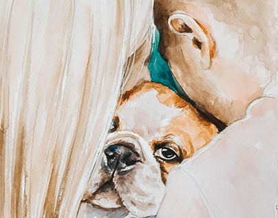 watercolor illustration "family"