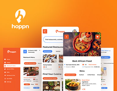 Mobile app for Food Delivery service