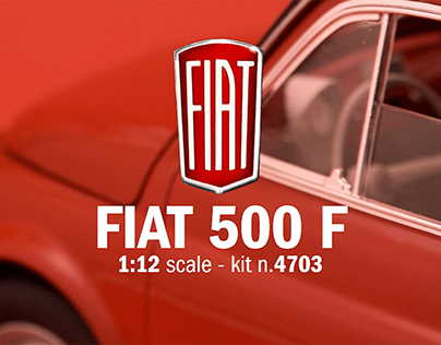 FIAT 500 scale model - product video