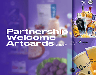 Dingdong® x Partnership - Welcome Artcards