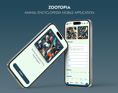 Zootopia : Animal Encyclopedia Mobile Application