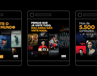 HBO Portugal Campaign // Social Media Video Ads