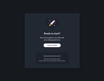 Day 980 • Sign Up Component UI Design