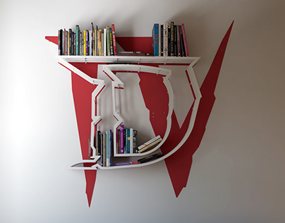 Diablo Logo Bookshelf