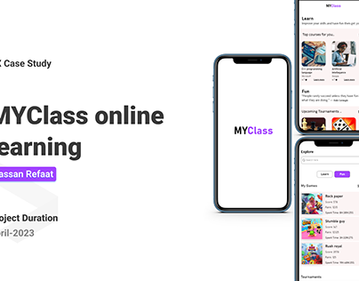 MYClass mobile app Case study