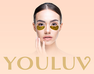 YOULUV eye patches cosmetics brand web design