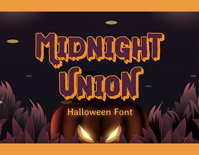 Midnight Union – Halloween Font