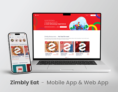 Zimbly Eat - Mobile App & Web App