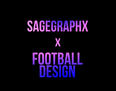 Sage Graphx Football Design