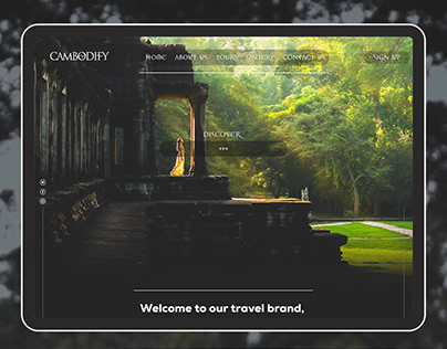 Cambodify - Website UI