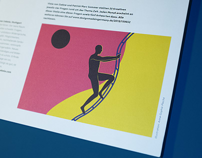Illustrations for Design made in Germany and Novum