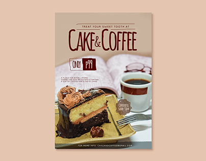 Cake & Coffee Poster