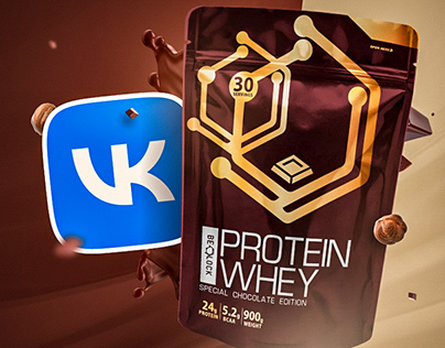 Упаковка ВКонтакте для спортивного питания