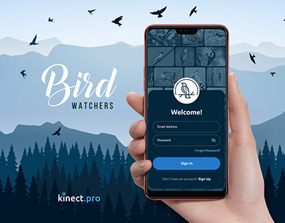 Bird Watchers App Design