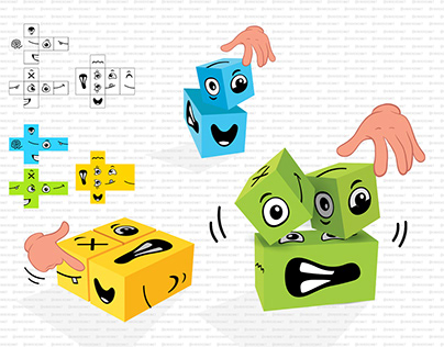 KIDS TOYS PACKAGING & PRODUCT DESIGN: FUNNY FACES