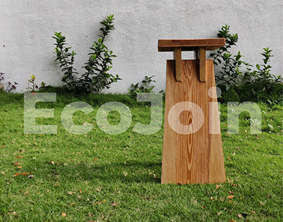 EcoJoin | Wooden Stool | Industrial Design | 2023